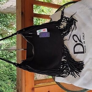 D2 🇮🇹 Italy FRINGE HOBO BAG